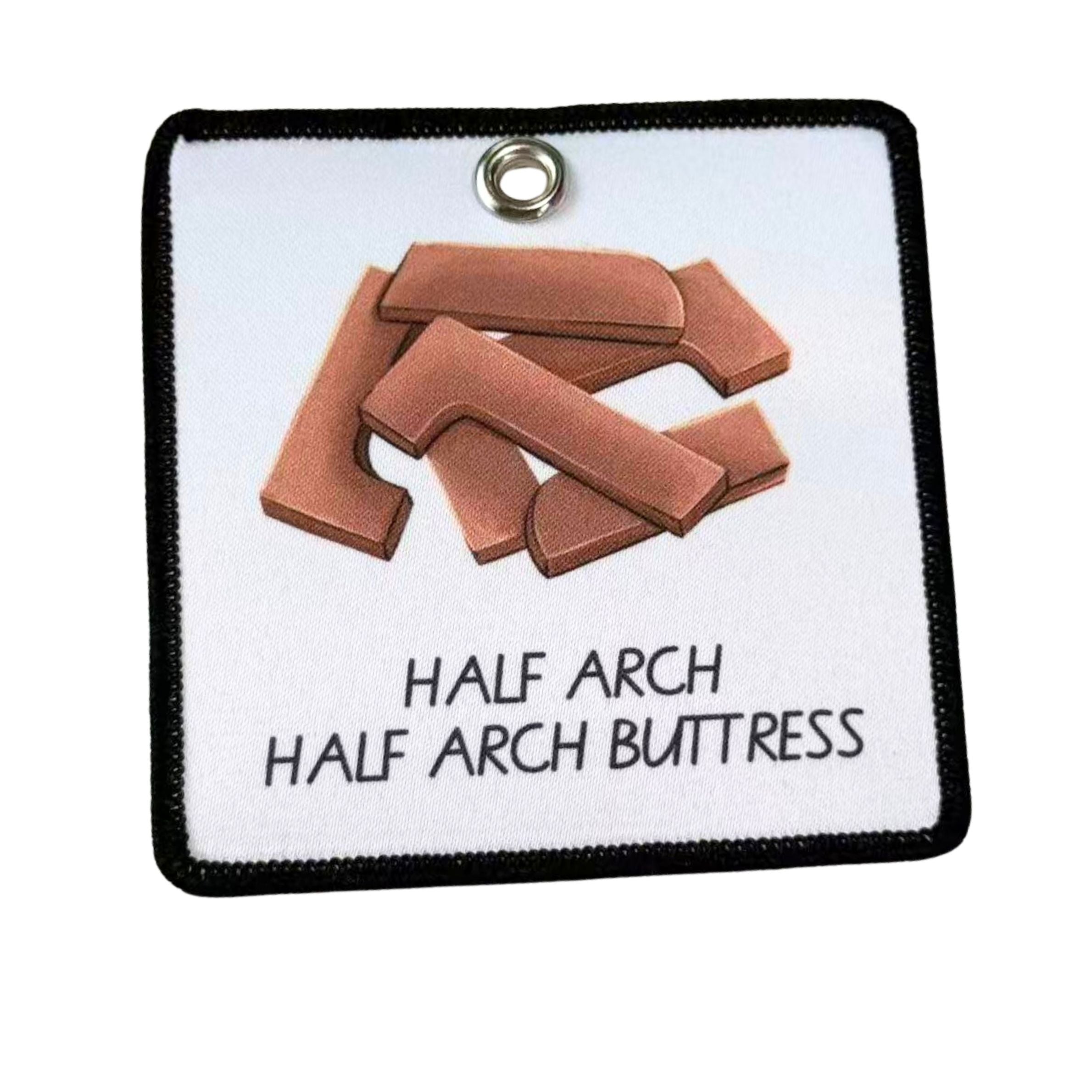 HALF ARCH HALF ARCH BUTTRESS Child Friendly Fabric patch