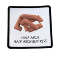 HALF ARCH HALF ARCH BUTTRESS Child Friendly Fabric patch