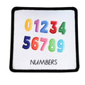 NUMBERS Child Friendly Fabric patch