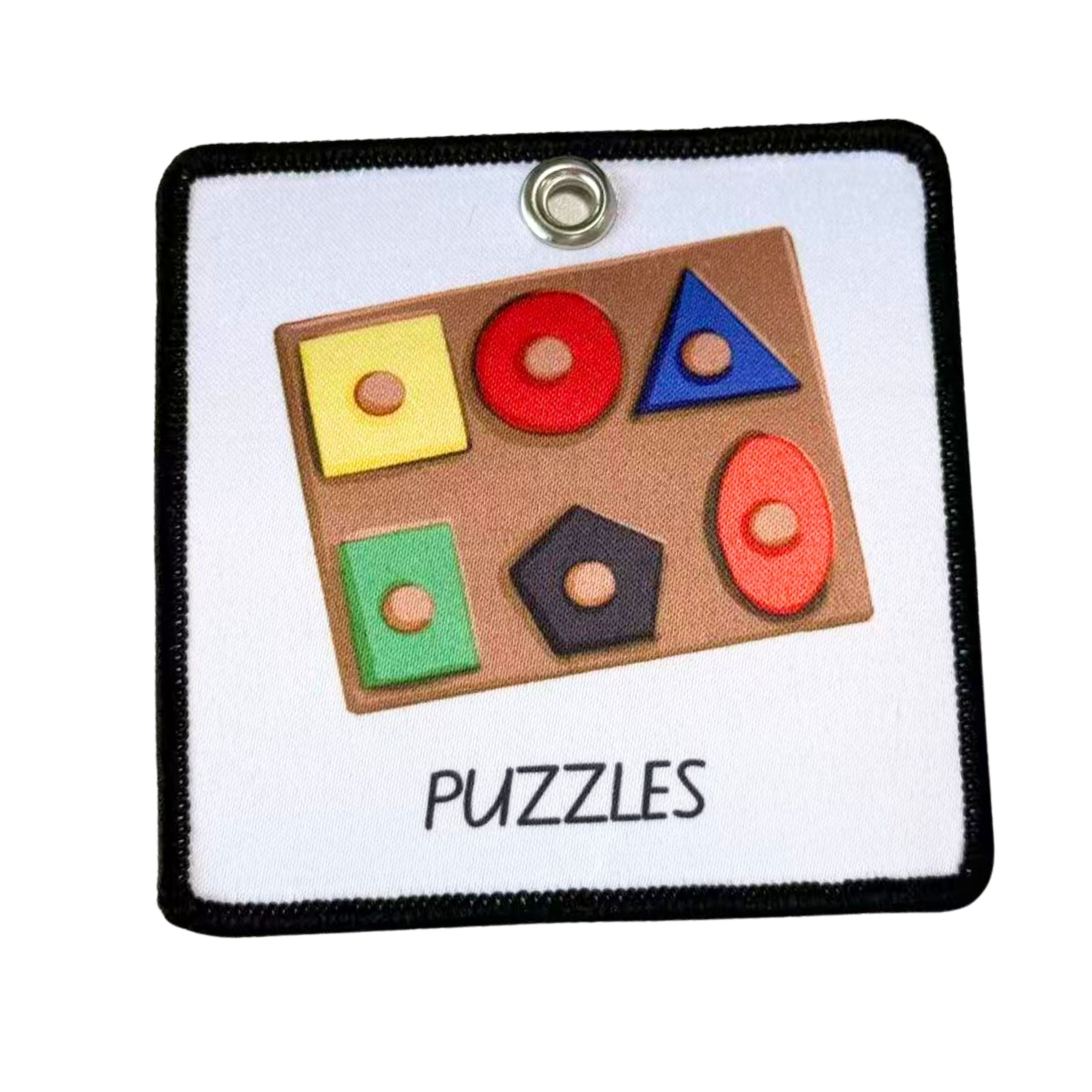 PUZZLES Child Friendly Fabric patch
