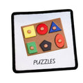 PUZZLES Child Friendly Fabric patch