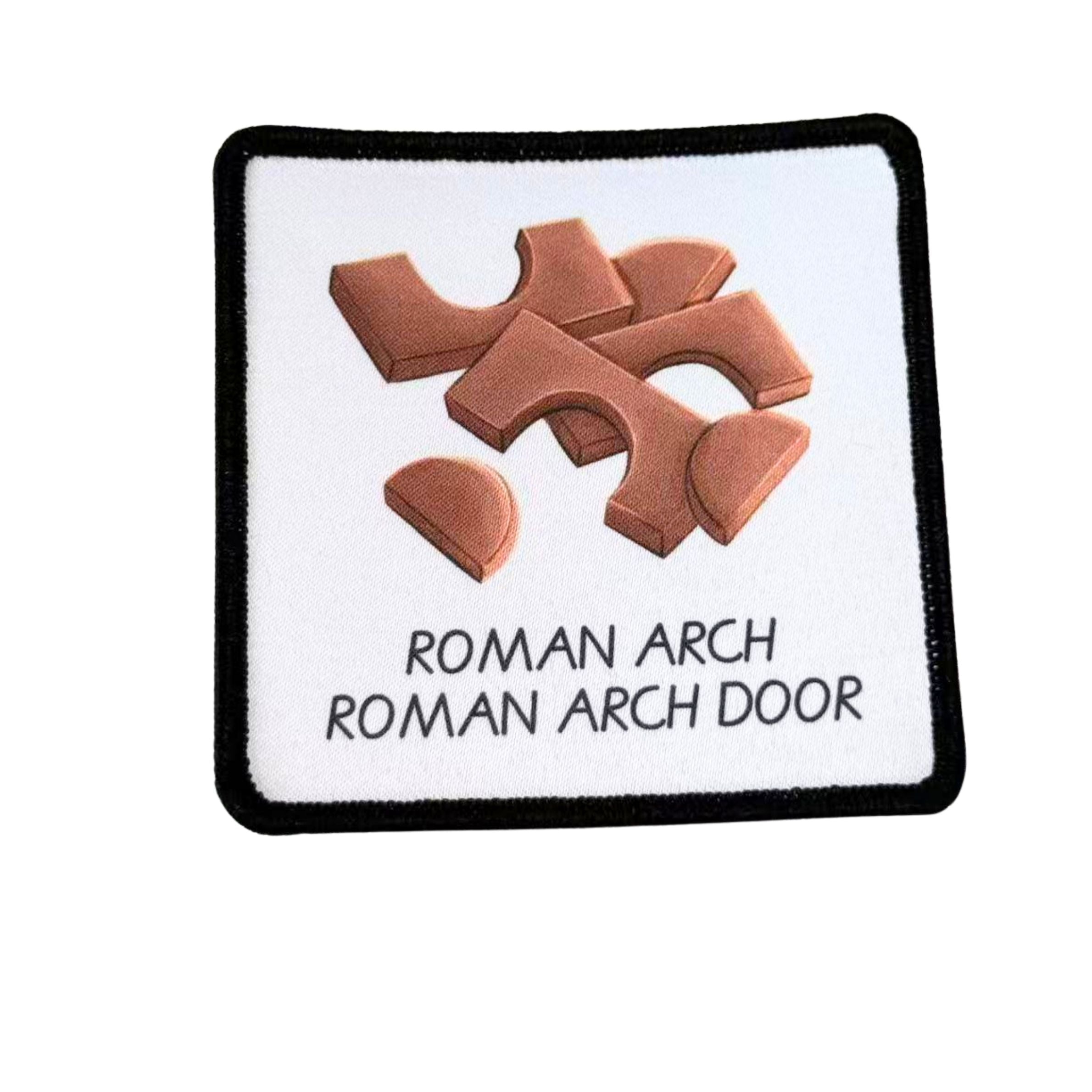 ROMAN ARCH ,ROMAN ARCH DOOR Child Friendly Fabric patch