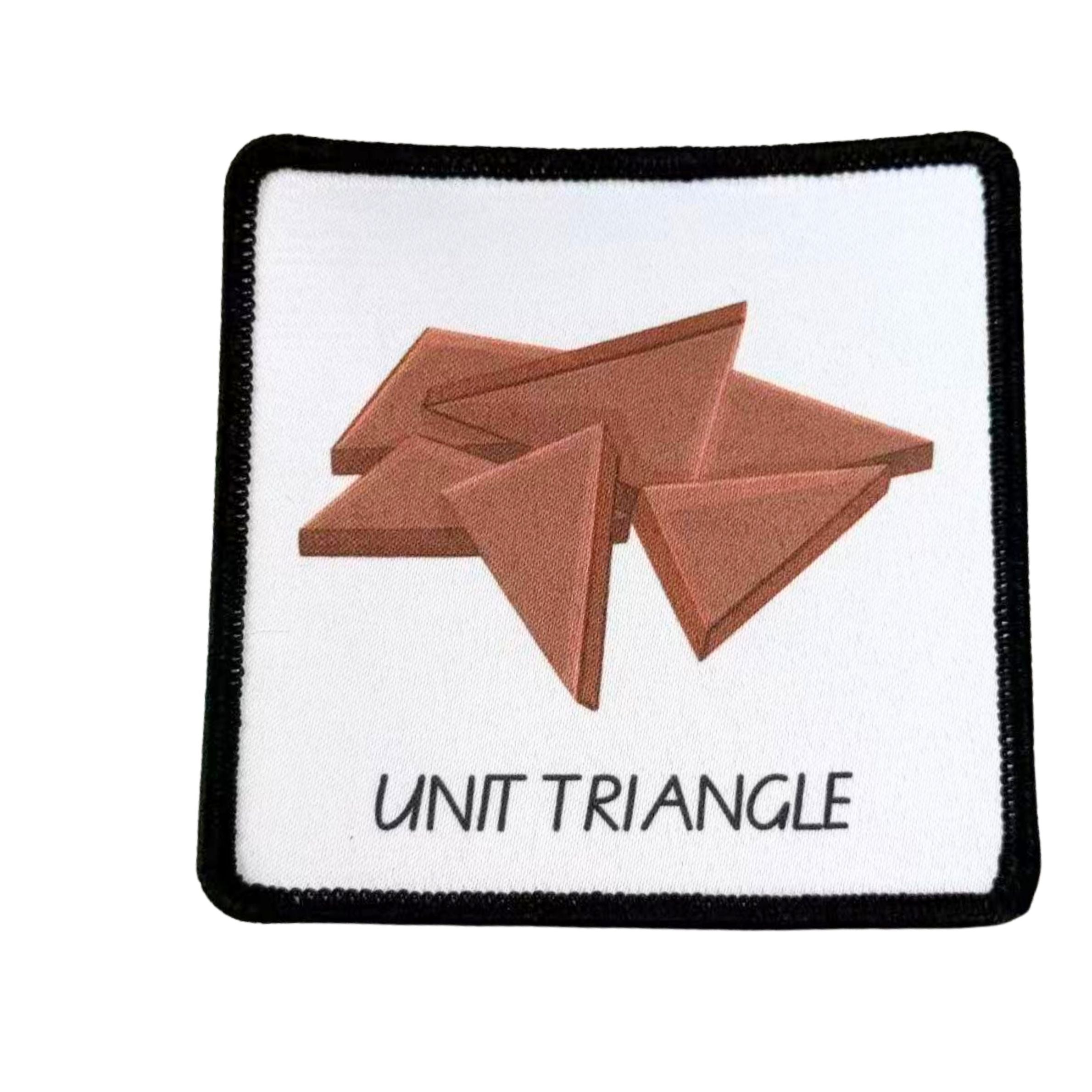 UNIT TRIANGLE Child Friendly Fabric patch