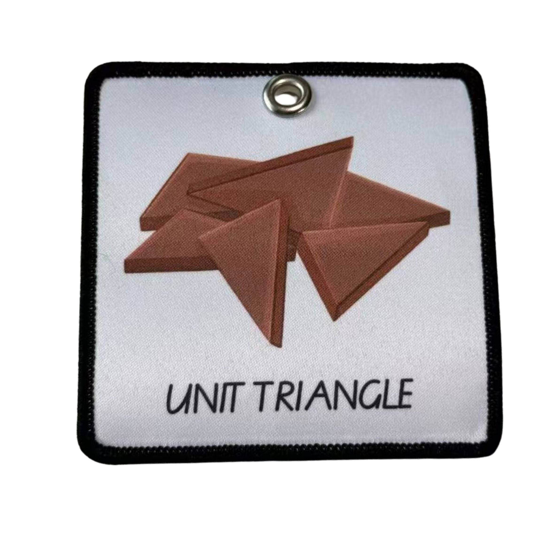 UNIT TRIANGLE Child Friendly Fabric patch
