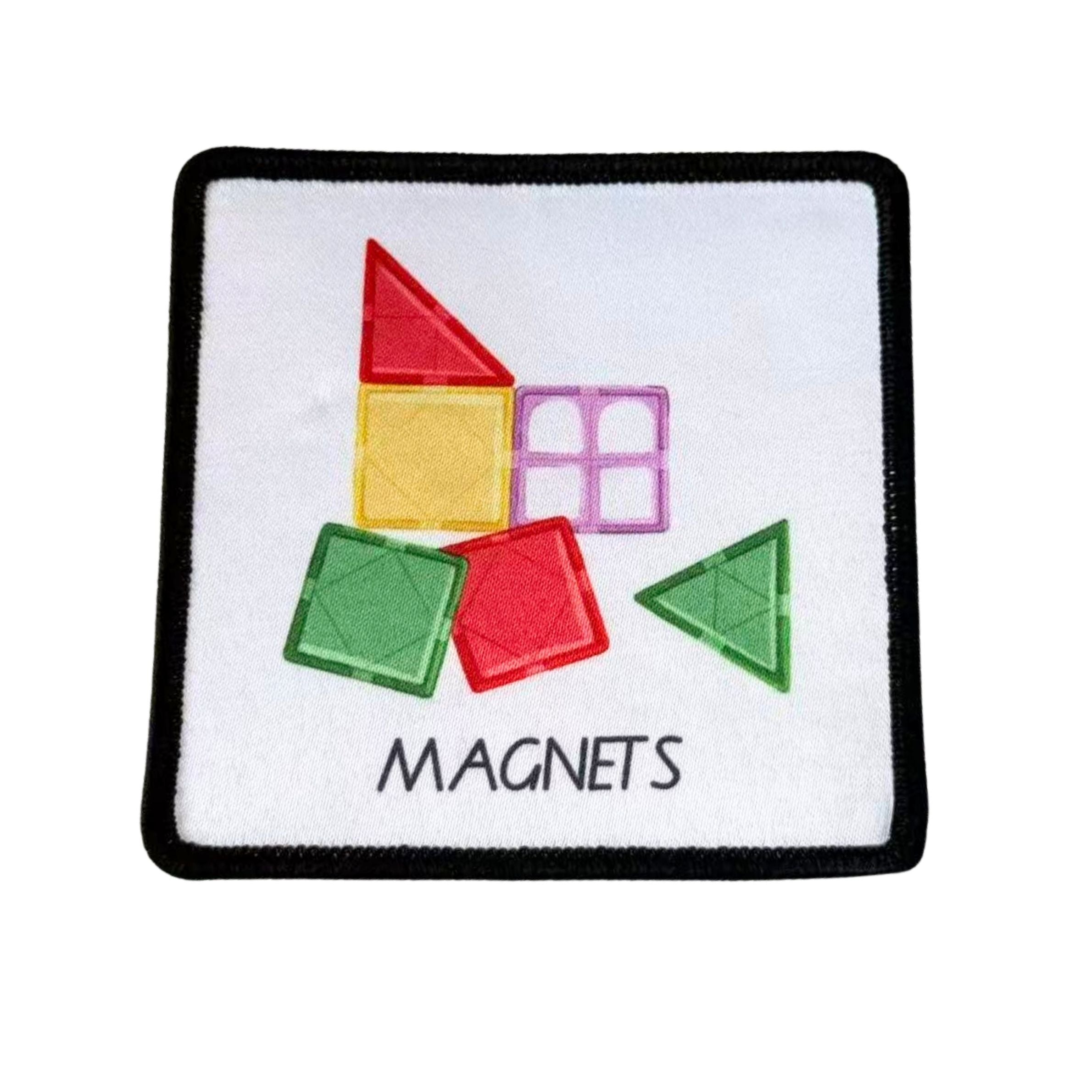 MAGNETS Child Friendly Fabric patch