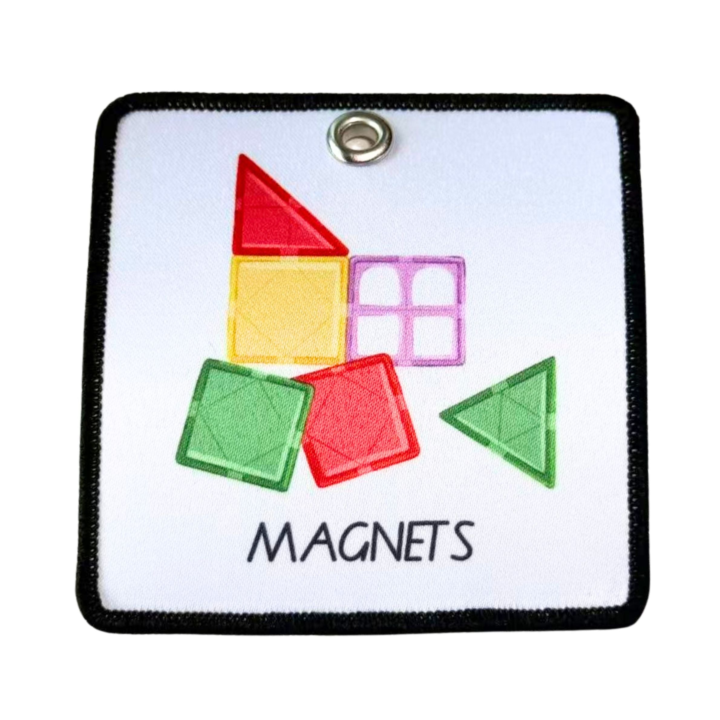 MAGNETS Child Friendly Fabric patch