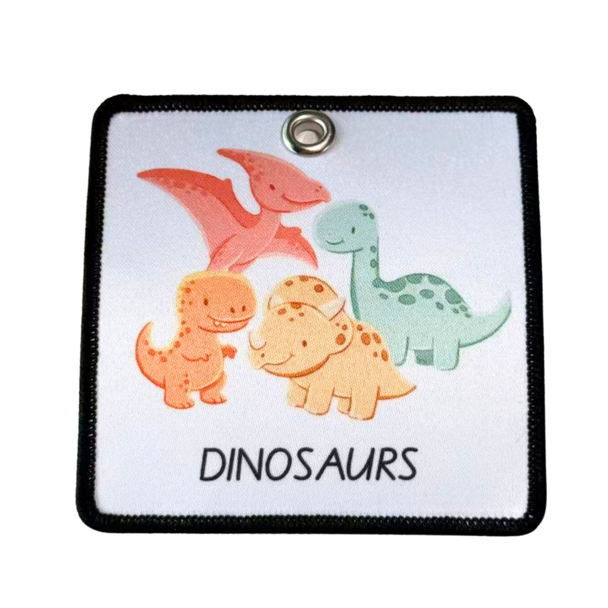 DINOSAURS Child Friendly Fabric patch