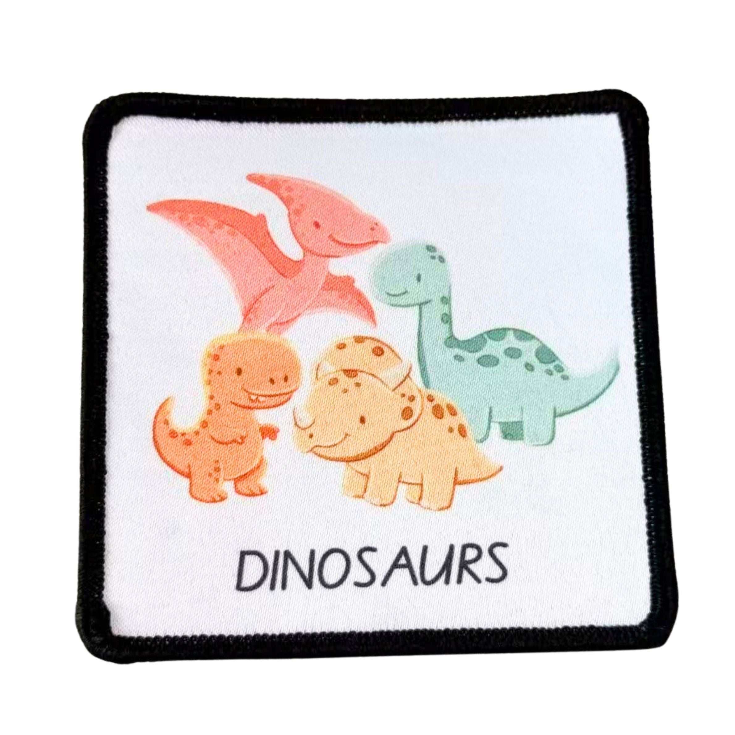 DINOSAURS Child Friendly Fabric patch